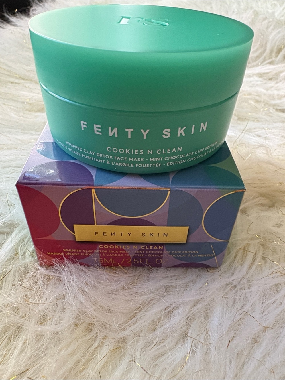 Fenty Skin Cookies N Clean Whipped Clay Face Mask - Mint Green
